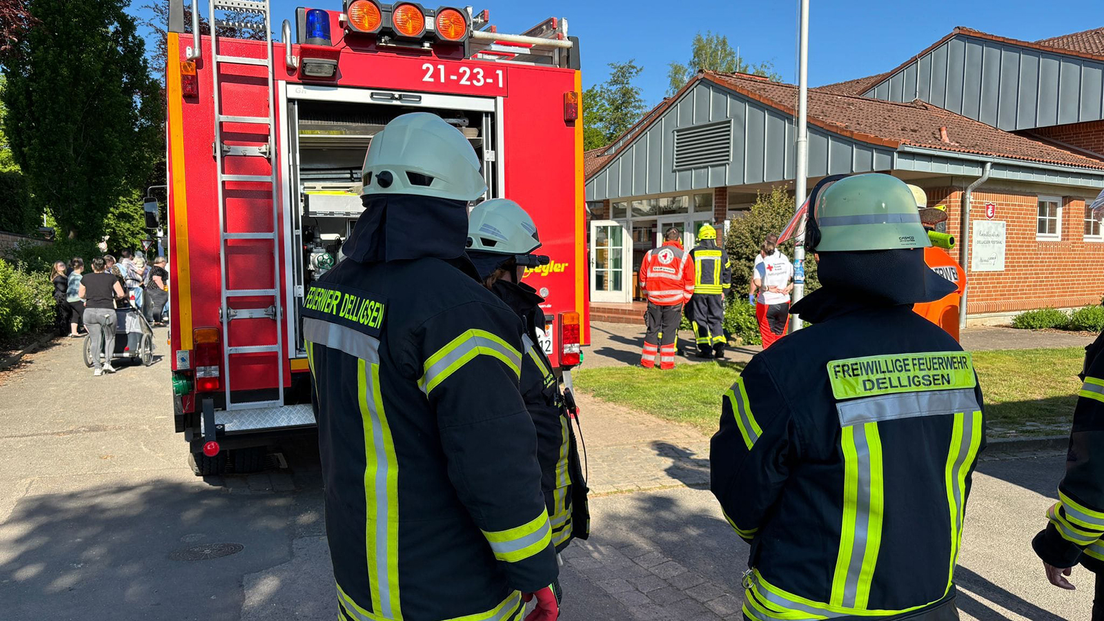 Fehlalarm im Festsaal: Einsatzkräfte in Delligsen im Einsatz