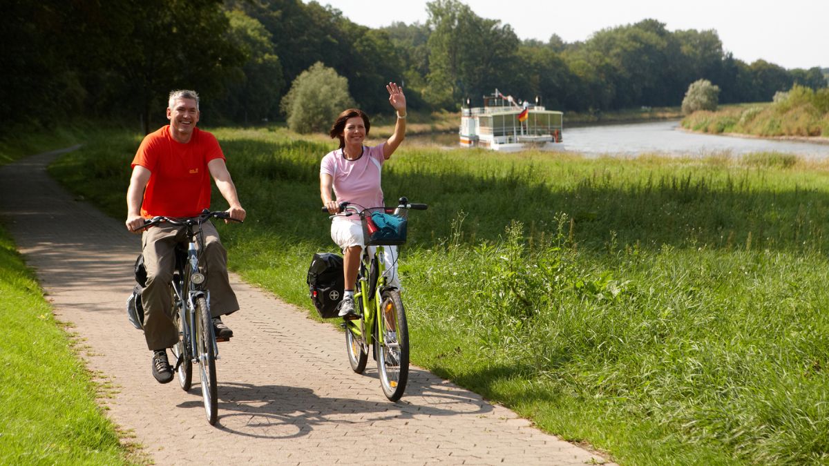 Weser-Radweg ist Deutschlands beliebtester Radfernweg