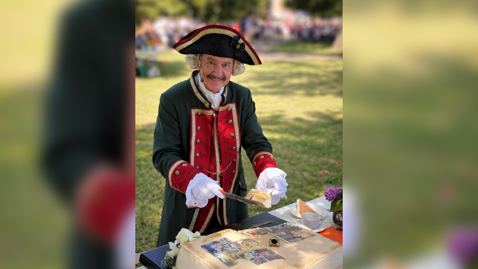 306. Geburtstag des Baron von Münchhausen wird im Rathauspark gefeiert