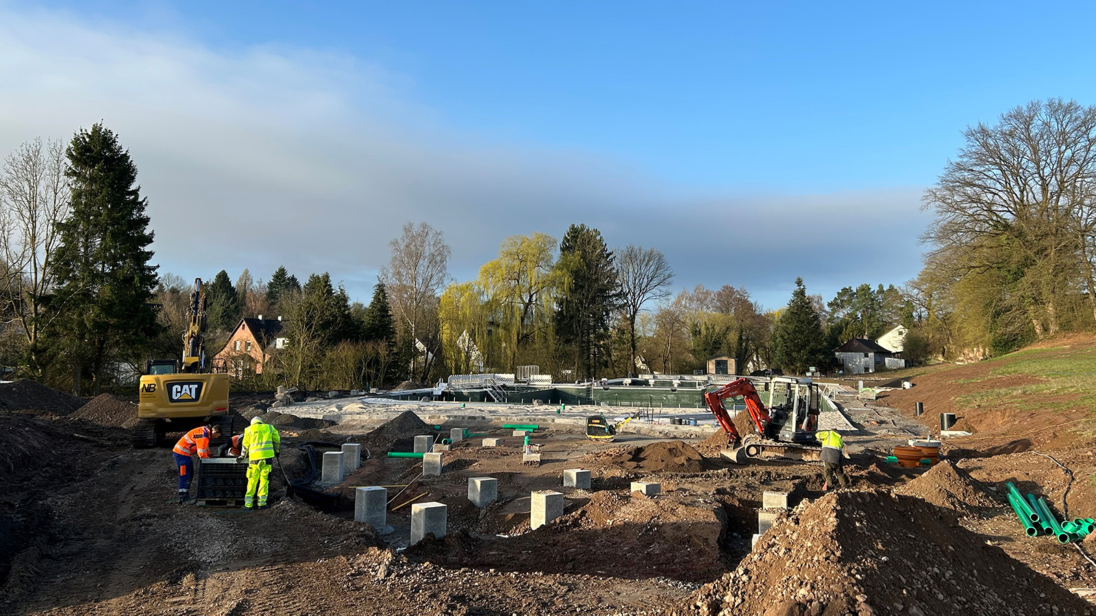 Naturbad Bevern vor Fertigstellung: Eröffnung zu Sommerferien 2026 weiterhin im Zeitplan