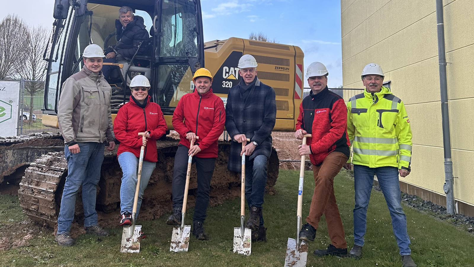 Th. Geyer startet Bauprojekt in Stahle: Spatenstich markiert Ausbau von Produktion und Logistik