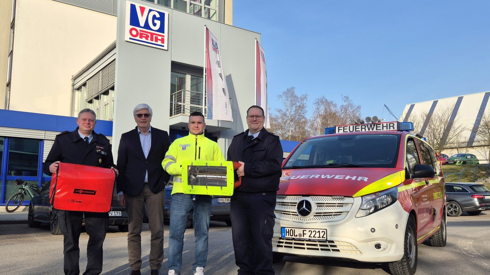 Wärmestrahler für die Stadtoldendorfer Feuerwehr: Starke Unterstützung für die Einsatzkräfte